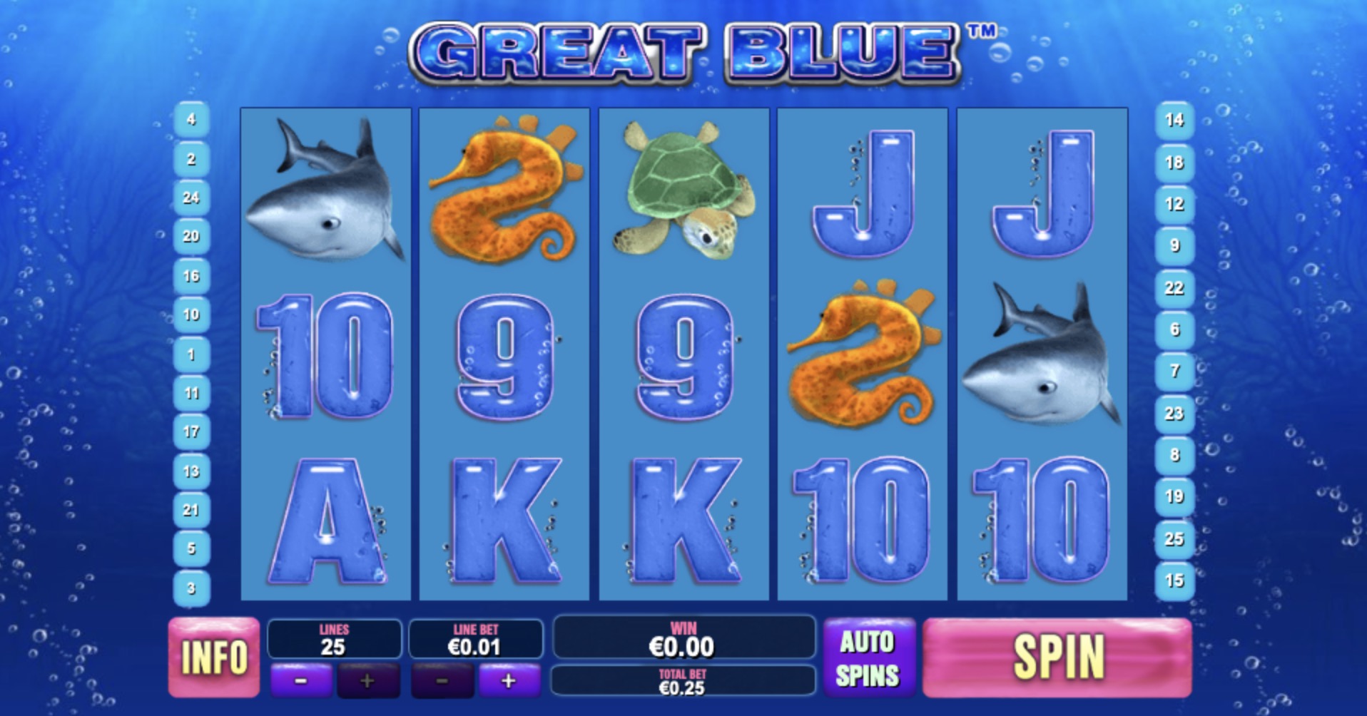   Great Blue   h      